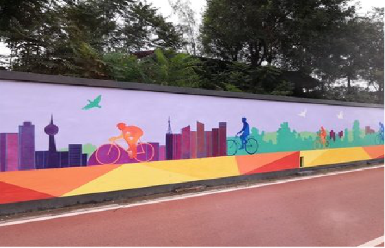 湘阴墙体彩绘-围墙