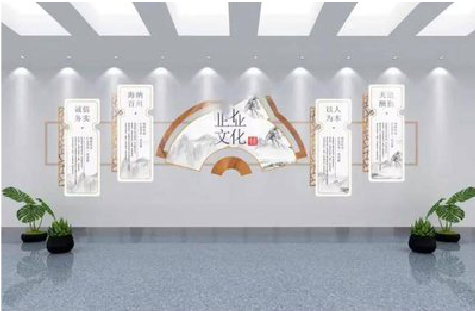 湘阴企业文化墙设计的核心要素。