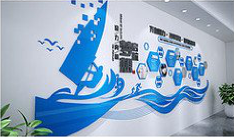 湘阴海浪主题文化墙如何设计？