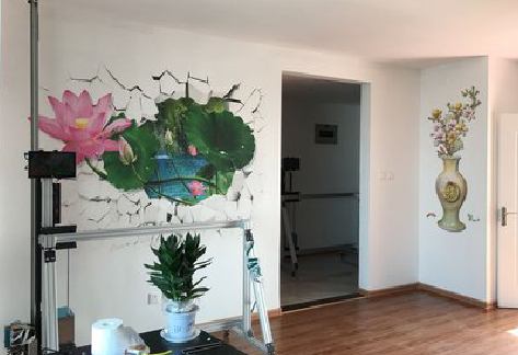 湘阴墙体彩绘相比墙纸的优势。