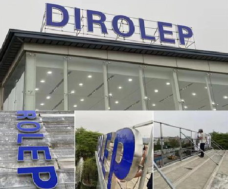 湘阴楼顶发光字安装的注意事项。